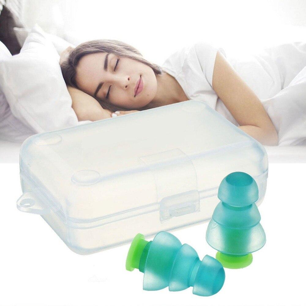 Reusable Noise Cancelling Silicone Earplugs