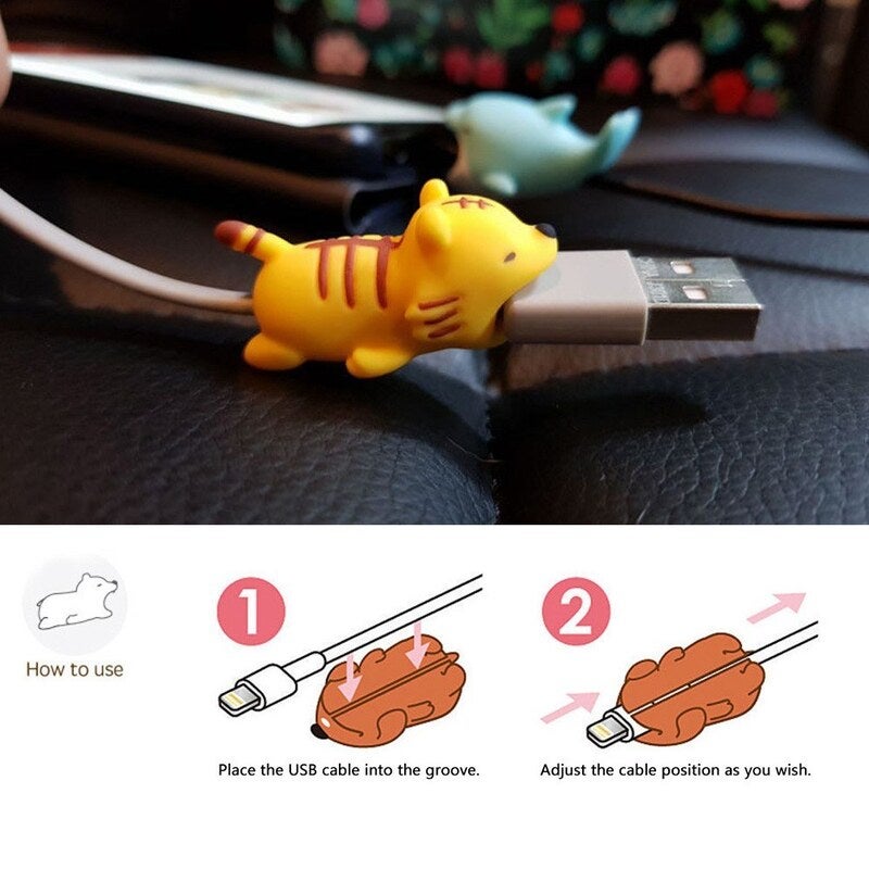 Cute Cable Protector Usb Data Line Protection Case 1