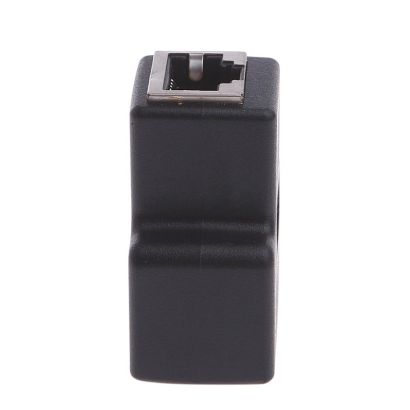 1 To 2 Ways Lan Ethernet Network Cable Rj45 Female Splitter Connector Adapter For Laptop Docking Stations