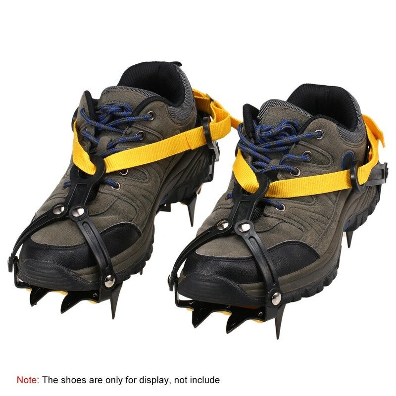 10 Teeth Mountaineering Snow Outdoor Climbing Anti-Slip Crampons Non-Slip Shoe Cover
