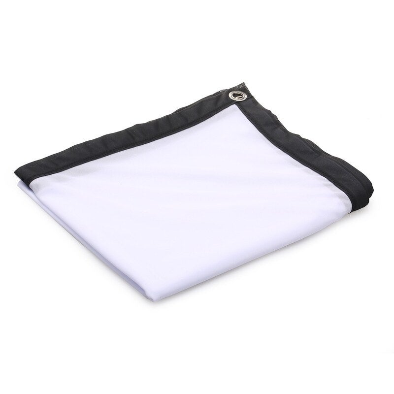 100 Inches Projector Screen Widescreen 16:9 Portable Projection Anti Crease Foldable Indoor Outdoor Movies For Office