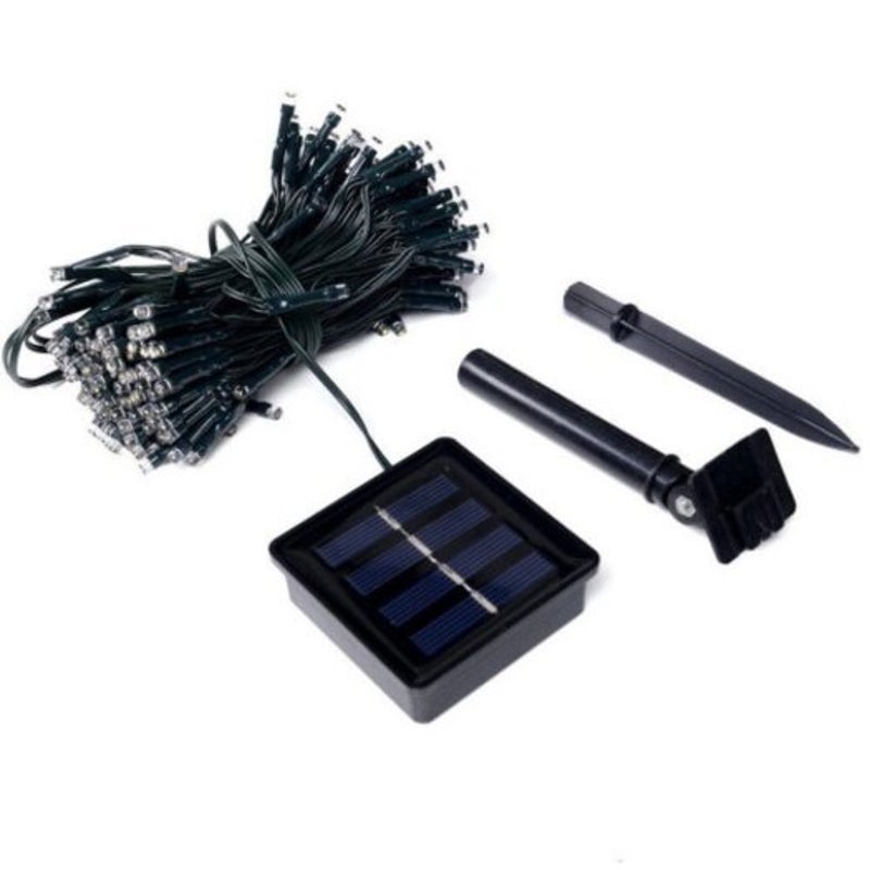 100 Led Solar Light Outdoor Waterproof String Fairy Lights Christmas Powered Street Lamp Muticolor