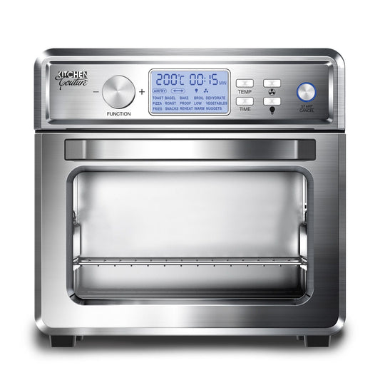 24 Litre Digital Air Fryer Oven Rotisserie Grill Bake Toast Roast Multifunction