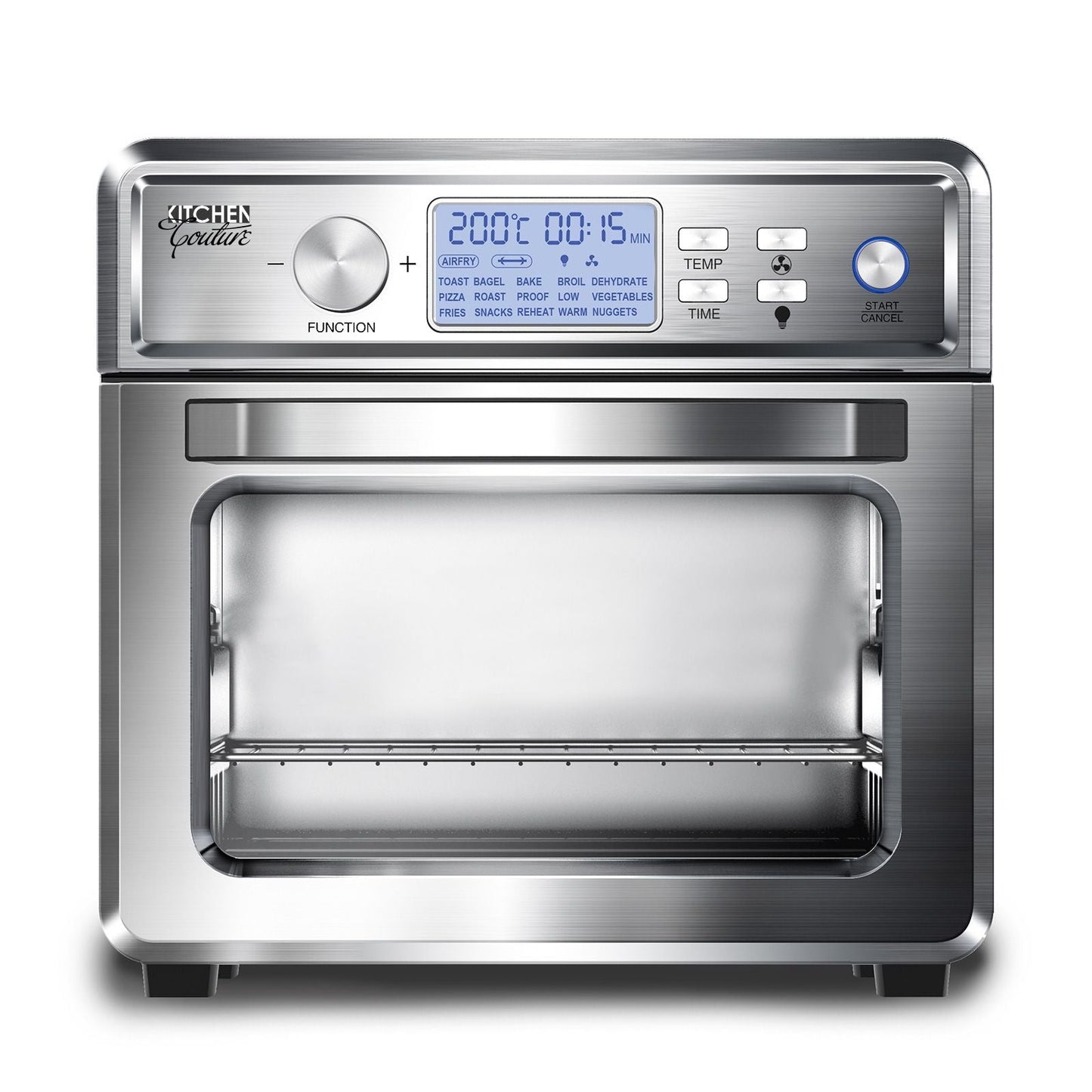 24 Litre Digital Air Fryer Oven Rotisserie Grill Bake Toast Roast Multifunction