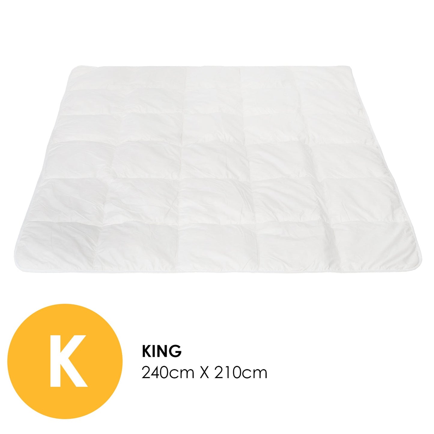 Deluxe 260Gsm Eco Silk Touch Quilt King