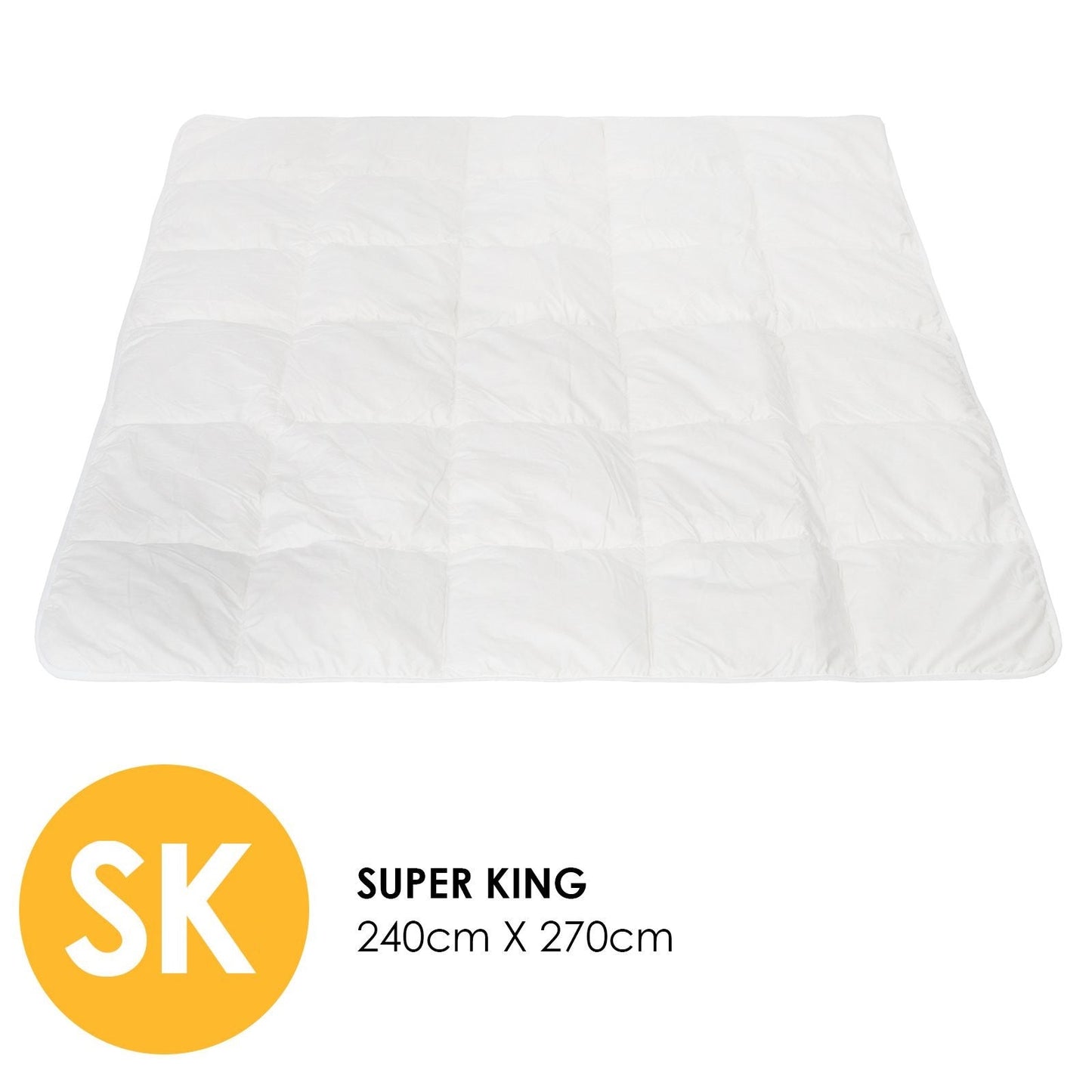 Deluxe 260Gsm Eco Silk Touch Quilt Super King