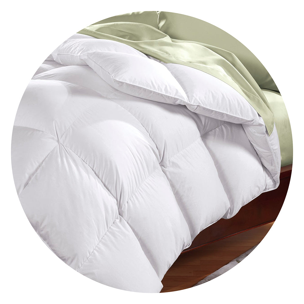 Royal Comfort Goose Feather & Down Quilt King Single
