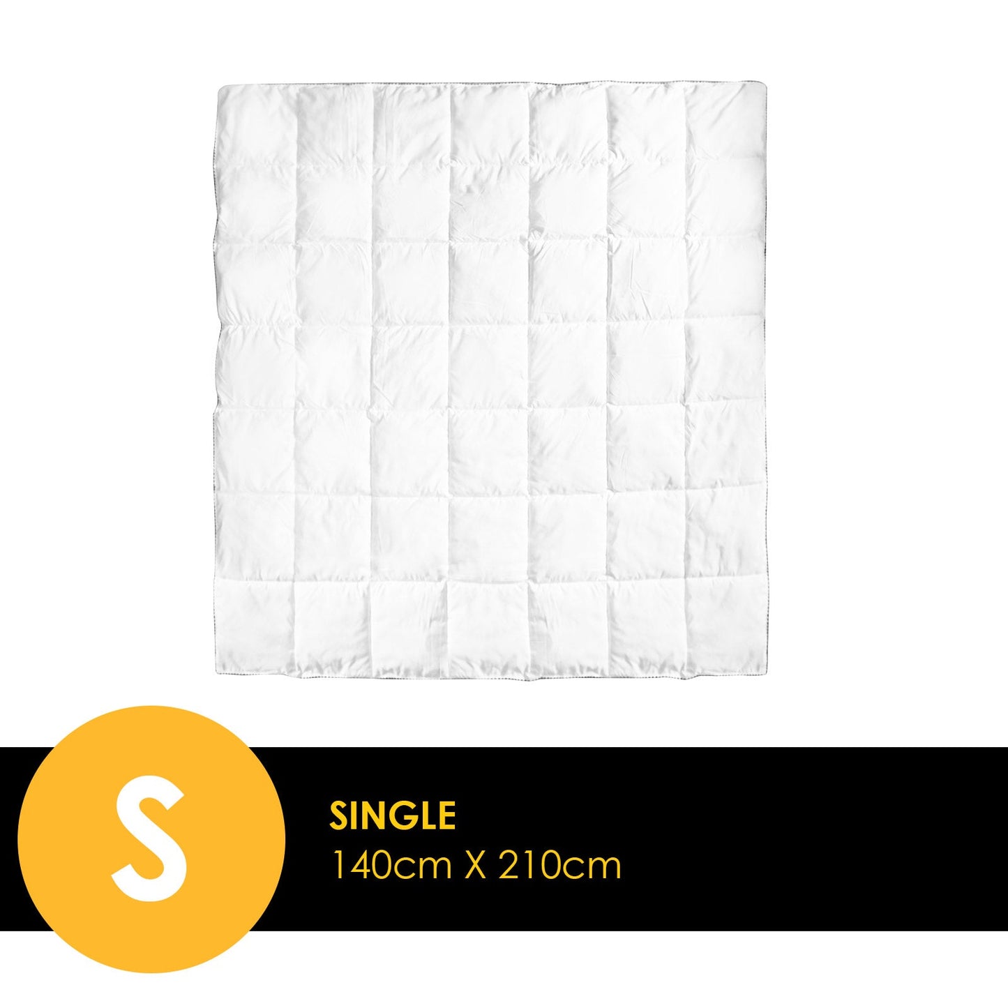 Royal Comfort Luxury Bamboo 250Gsm Quilt Single