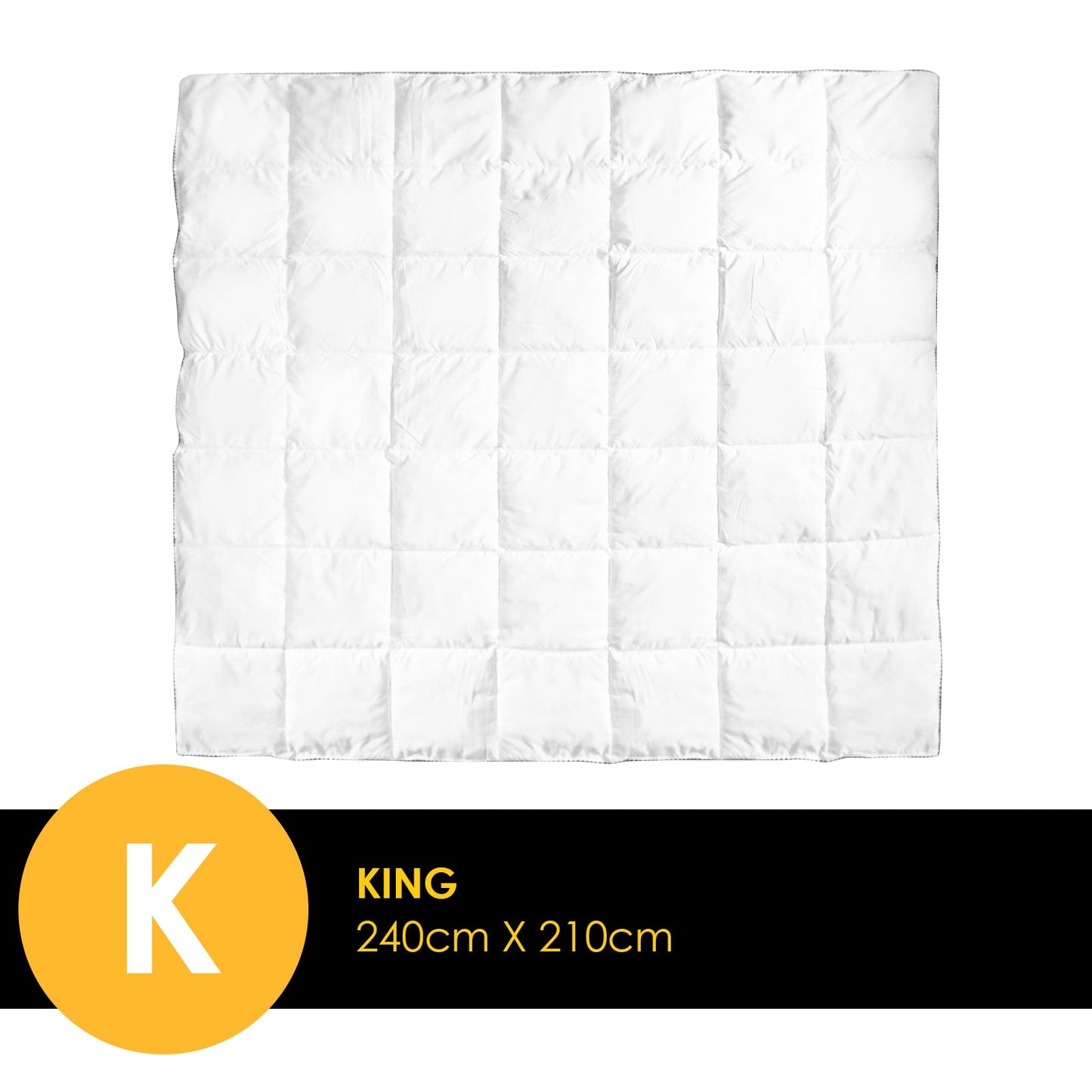 Royal Comfort Luxury Bamboo 250Gsm Quilt Single