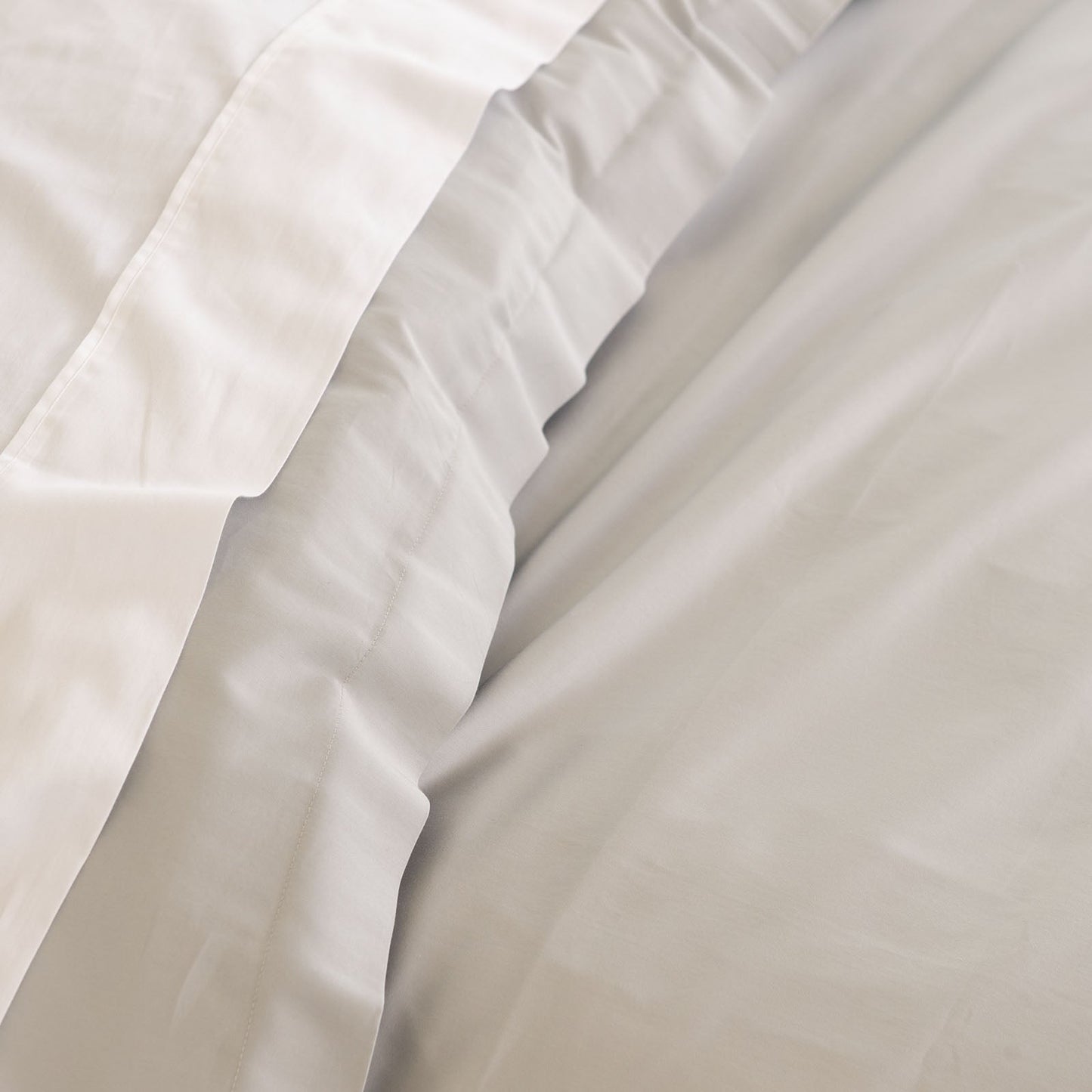 Royal Comfort Balmain 1000Tc Bamboo Cotton Quilt Cover Sets (King) Cool Grey