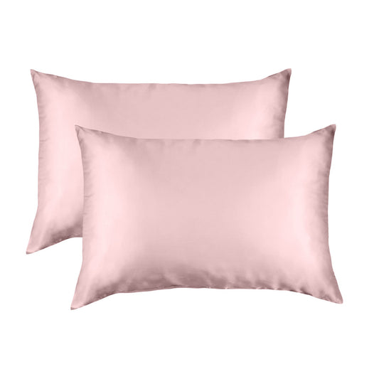 Silk Pillow Case Twin Pack Size: 51X76cm Lilac