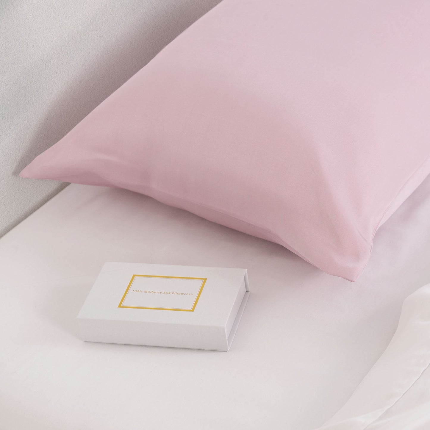 Pure Silk Pillow Case By Royal Comfort (Single Pack) - Lilac