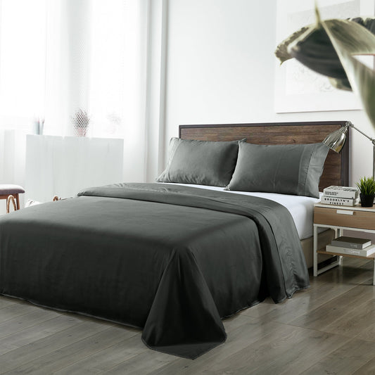 Royal Comfort Bamboo Blended Sheet & Pillowcases Set 1000Tc Ultra Soft Bedding