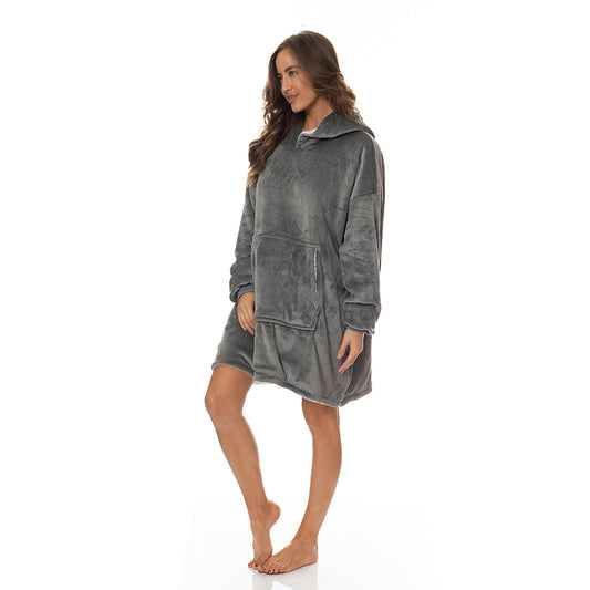 Royal Comfort Snug Hoodie Grey