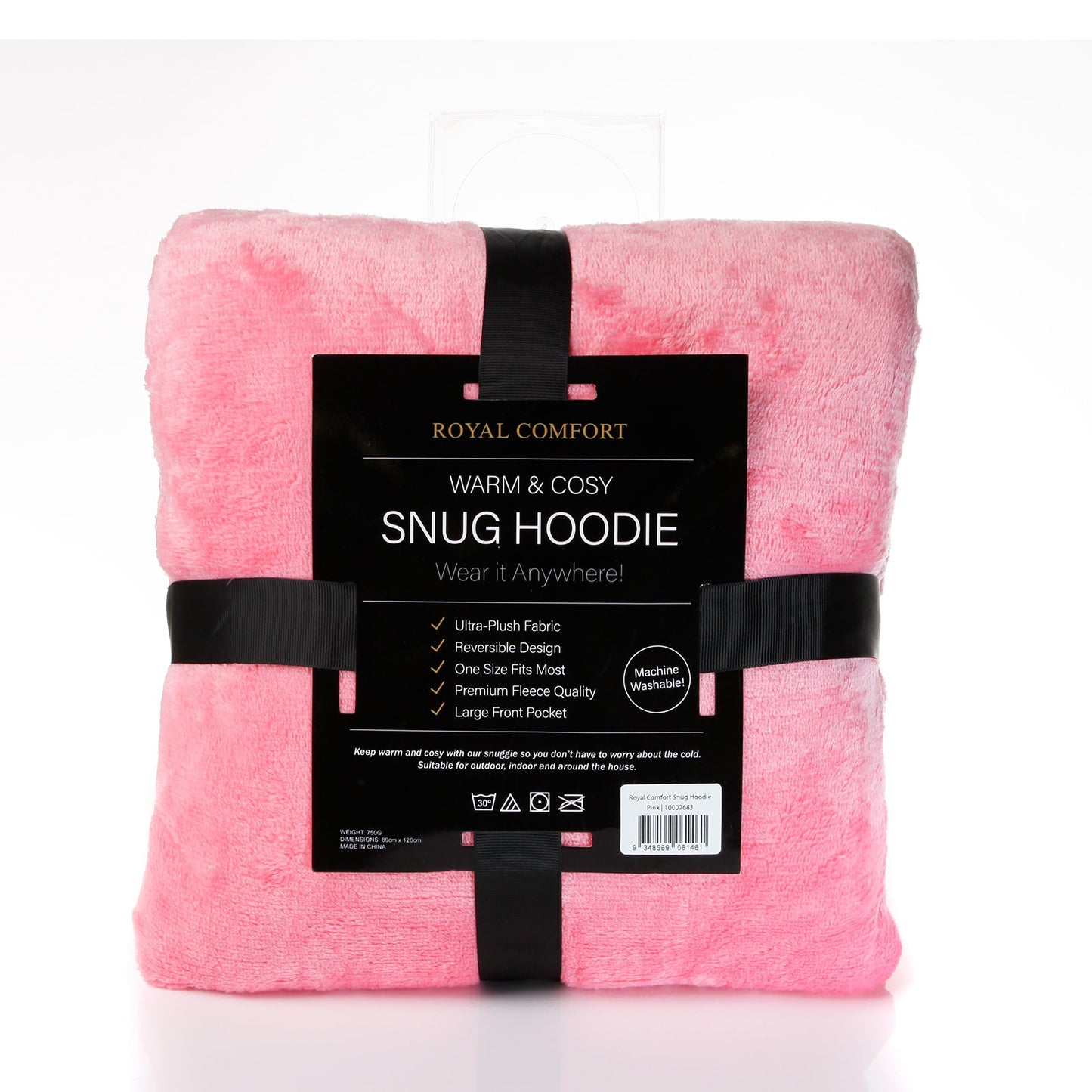 Royal Comfort Snug Hoodie Pink