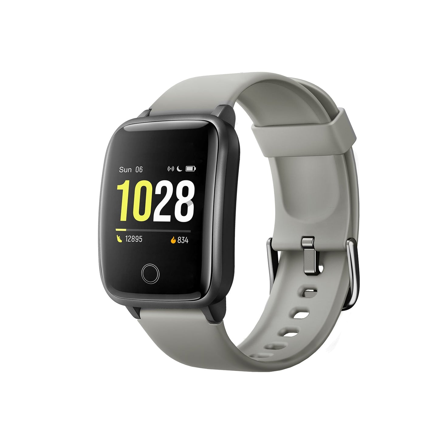 Fitsmart Smart Watch Bluetooth Heart Rate Monitor Waterproof Lcd Touch Screen