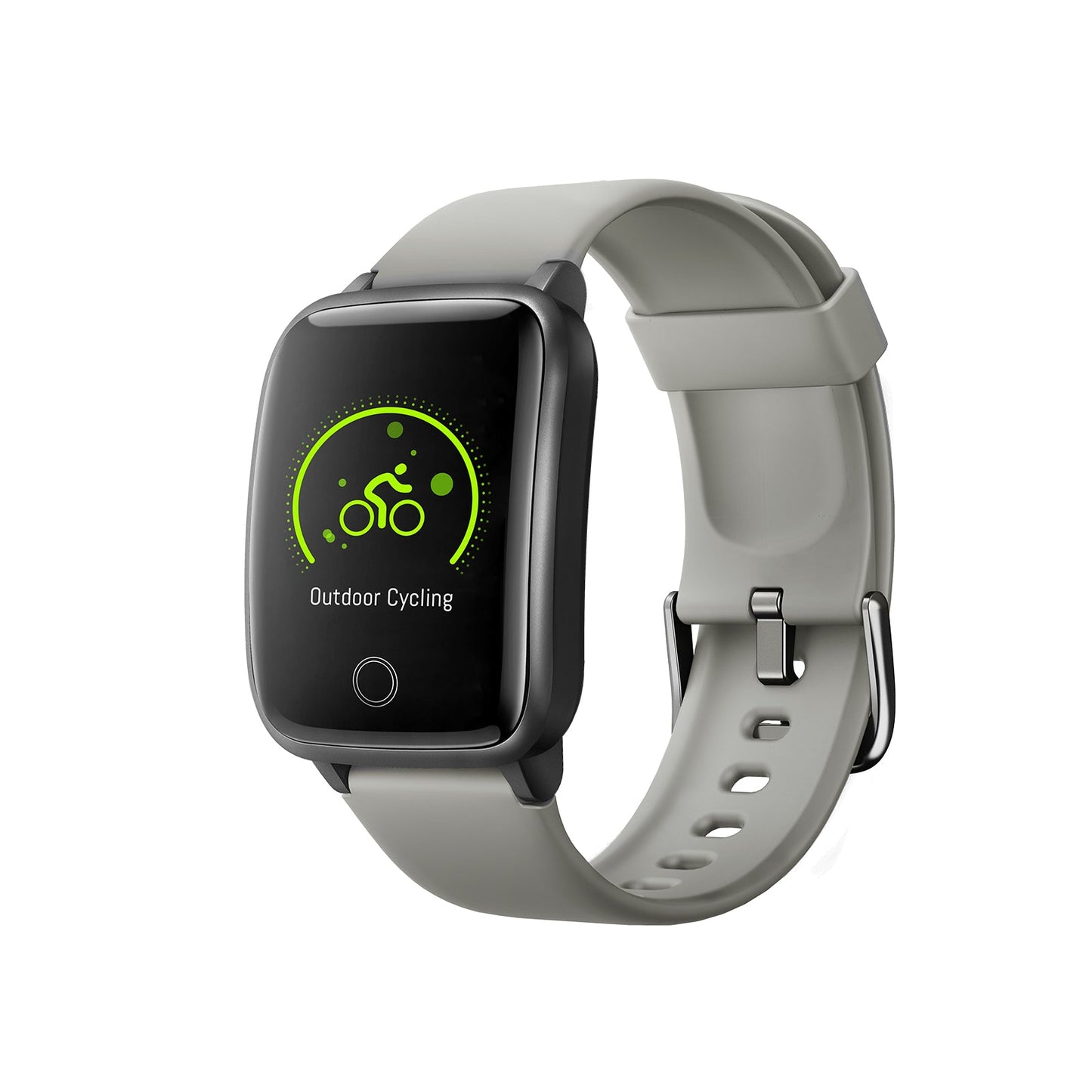 Fitsmart Smart Watch Bluetooth Heart Rate Monitor Waterproof Lcd Touch Screen