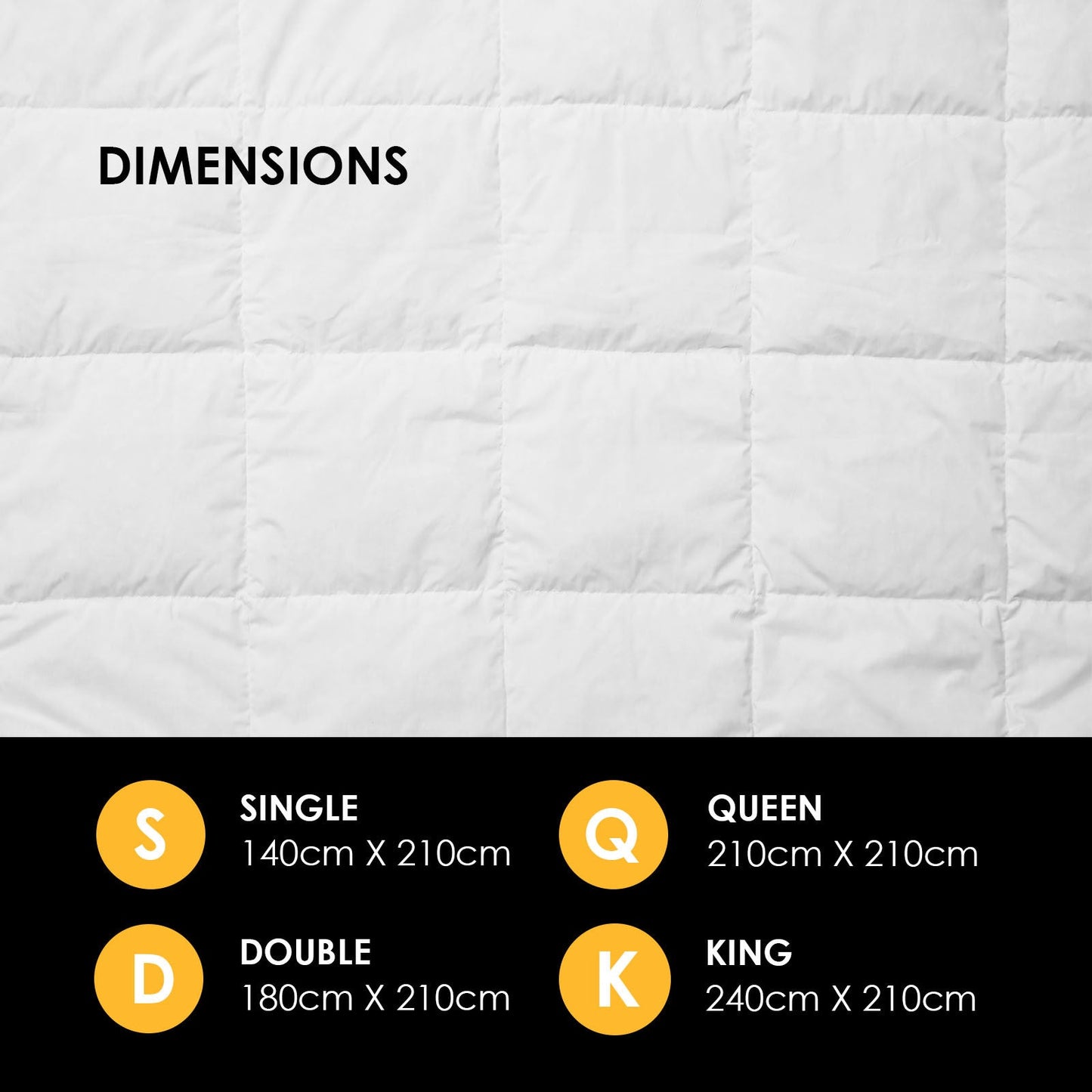 Royal Comfort 800Gsm Silk Quilt - Single