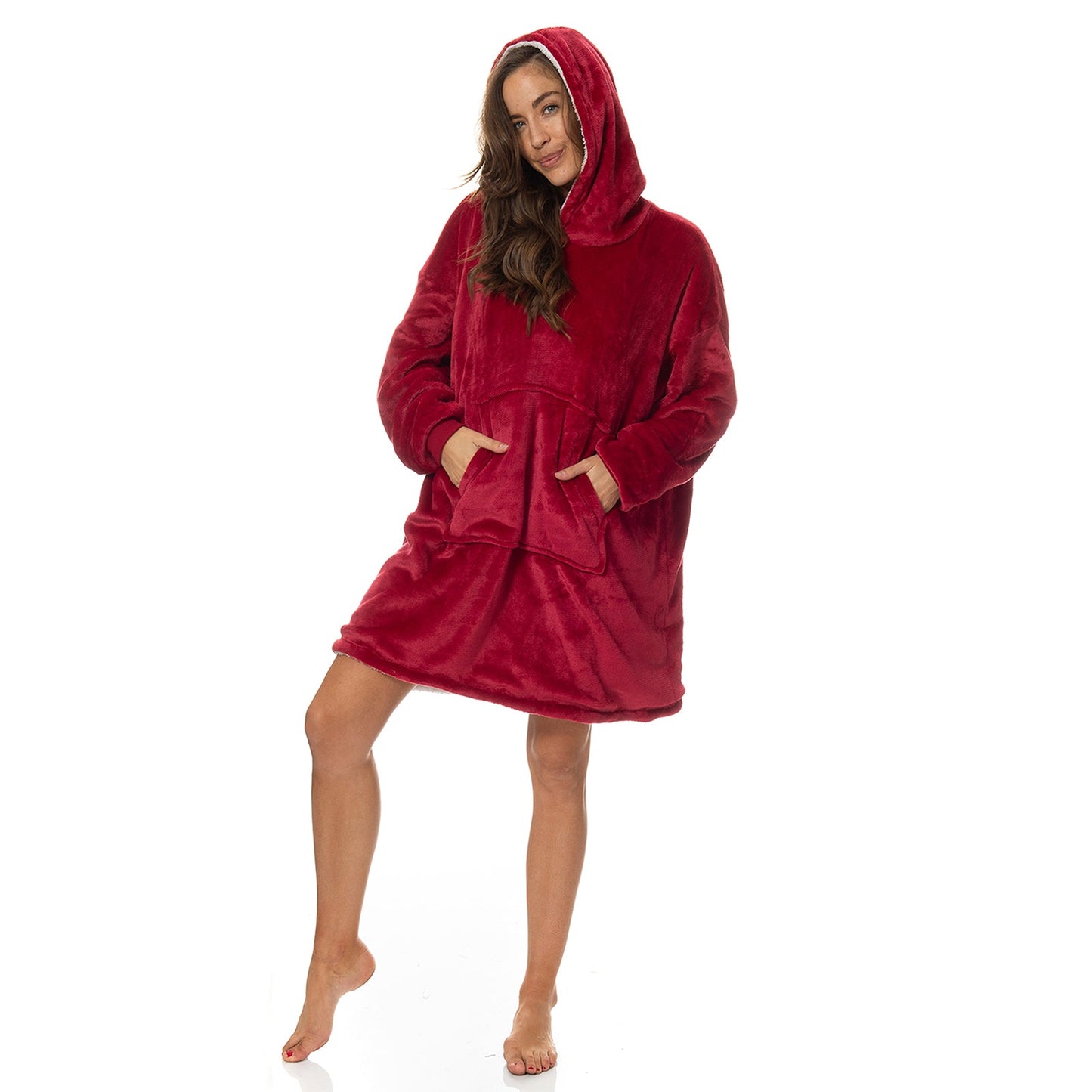Royal Comfort Snug Hoodie Red