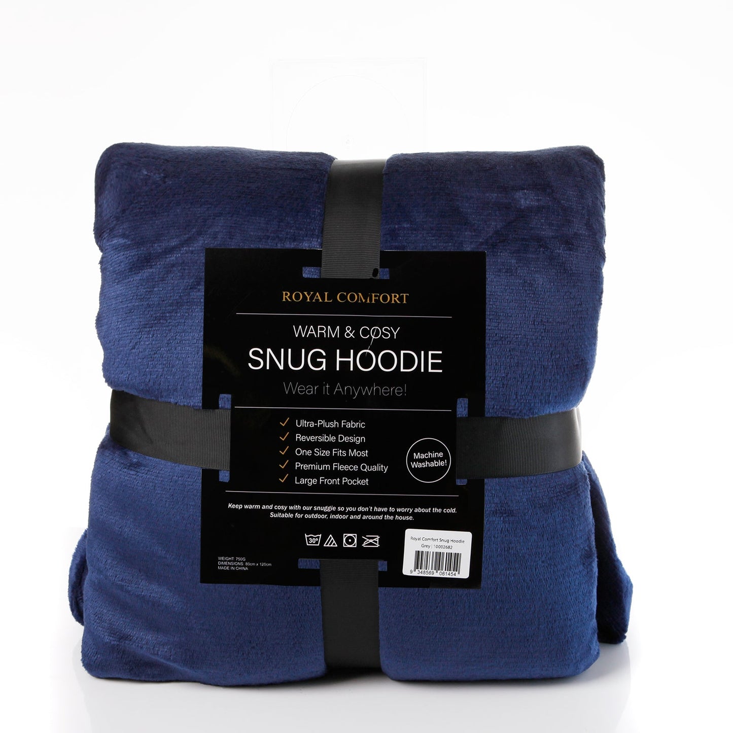 Royal Comfort Snug Hoodie Navy