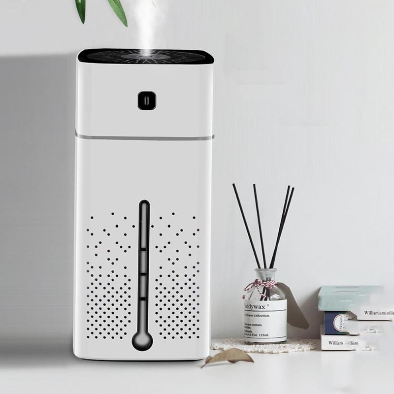 1000Ml Usb Air Humidifier Purifier Ultrasonic Essential Oil Mist Aromatherapy Diffuser Night Light