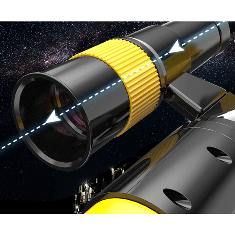 1 Sets of 1 Sets Of Astronomical Telescope Hd Moon Stargazing Observation Teaching Science Equipment