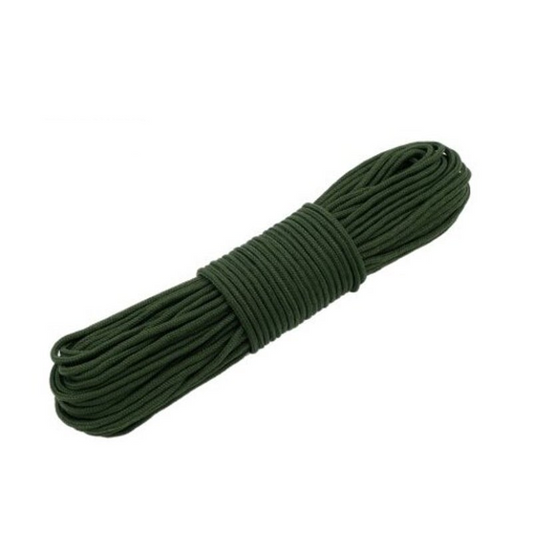 100Ft 300Lb 4 Strands Paracord Parachute Cord Lanyard Guyline Tent Rope For Outdoor Camping Bracelet Ptf126