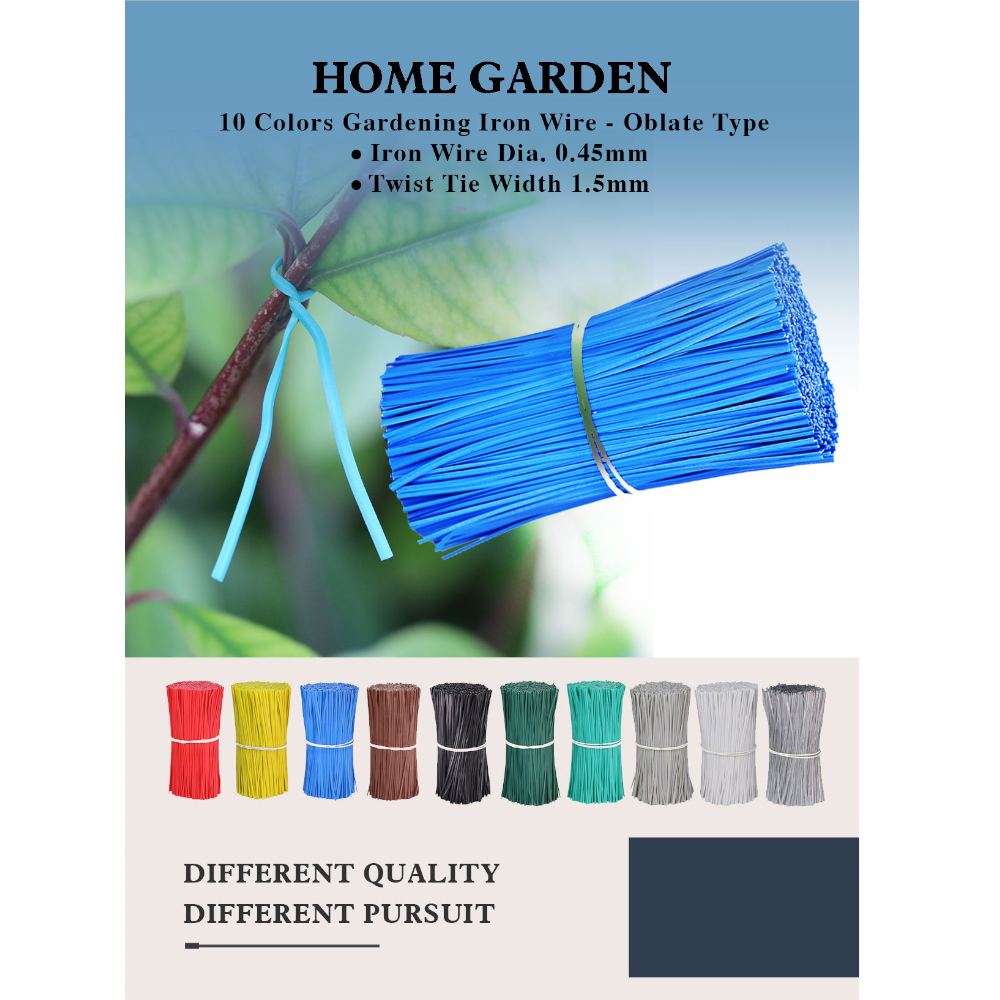 100Pcs Reusable Gardening Cable Ties Twist Climbing Vines