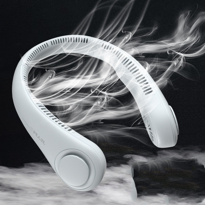Wireless Usb Hanging Neck Fan Bladeless