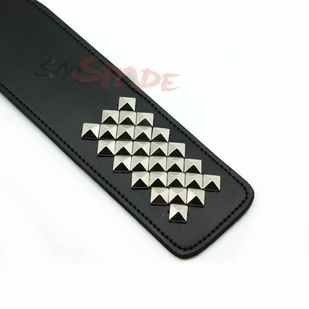 Faux Leather Paddle With Studs Bdsm Impact Play Toys Couples Spanking Fetish