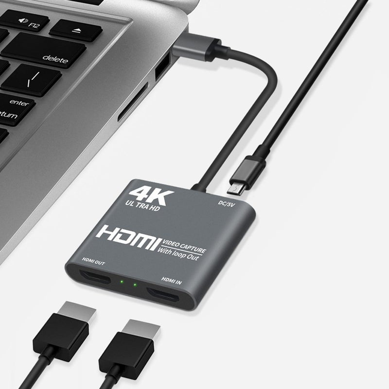 1080P 60Fps 4K Video Capture Card Conferencing Audio Multifunction Hdmi Usb3.0