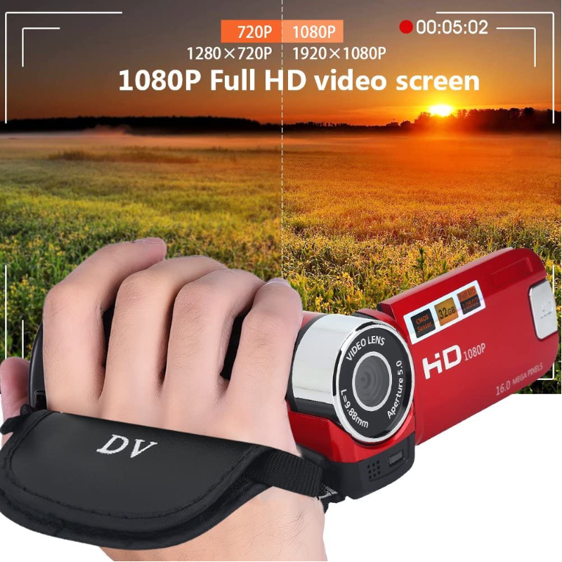 1080P Hd 16 Million Pixel Dv Camcorder 2.7 Inch Screen 16X Night Shoot Zoom Digital Video Camera