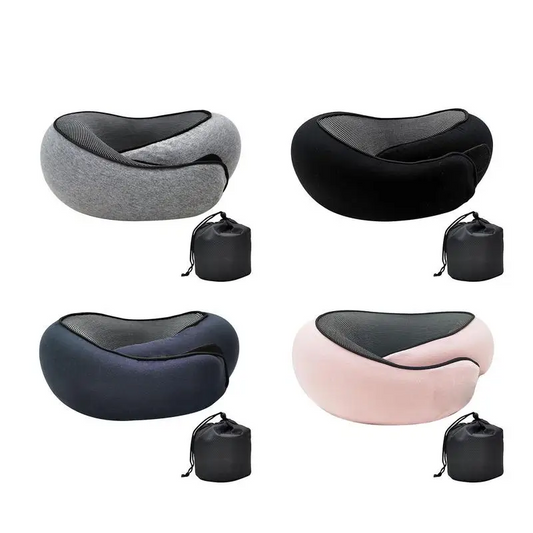 Travel Car Neck Memory Foam Pillow Airplane Cushion U Shaped Healthcare For Family And
