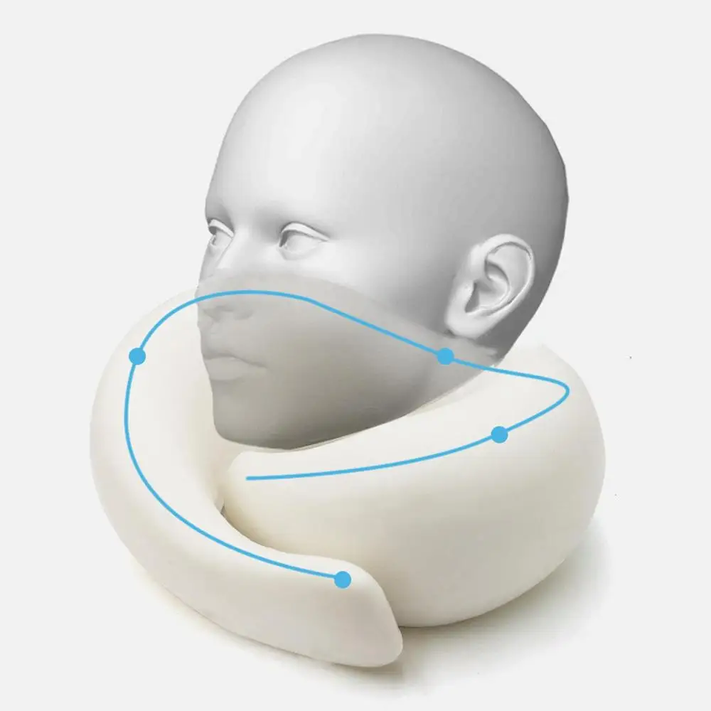Travel Car Neck Memory Foam Pillow Airplane Cushion U Shaped Healthcare For Family And