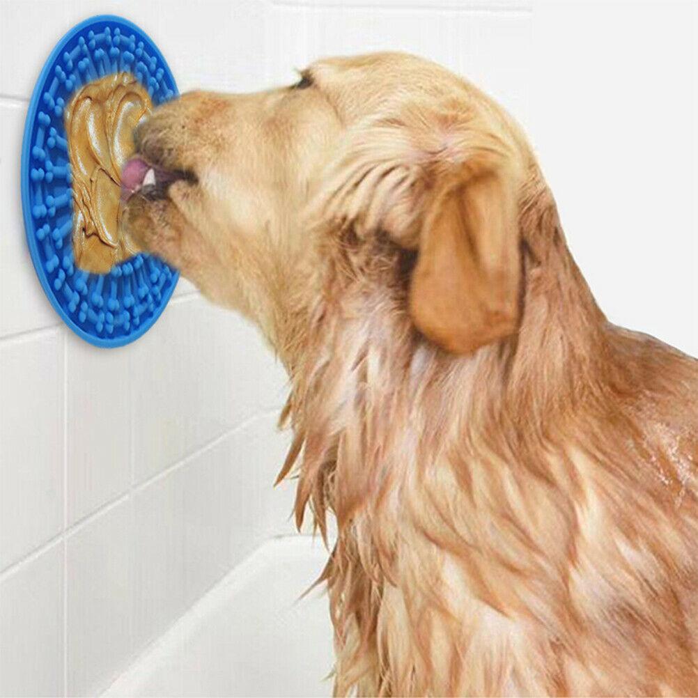 Bath Buddy Dog Toy Treat Plate Feeding Lick Mat
