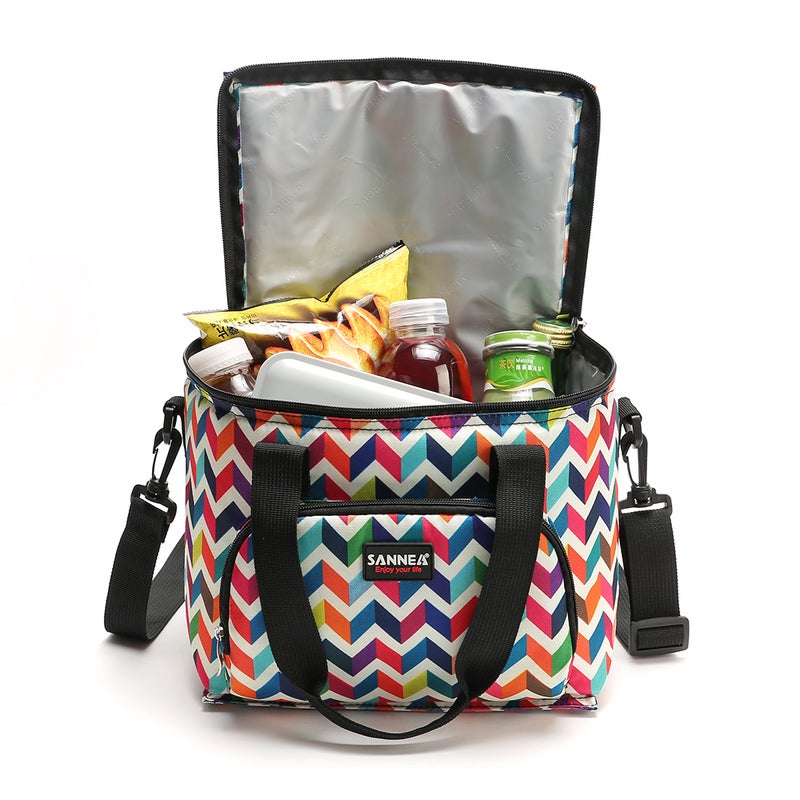 10L Thermal Food Picnic Lunch Bags Cooler Box Portable Multifunction