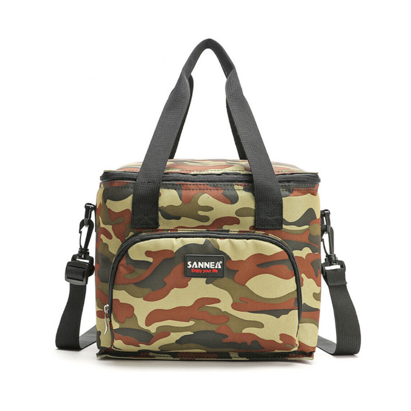 10L Thermal Food Picnic Lunch Bags Cooler Box Portable Multifunction