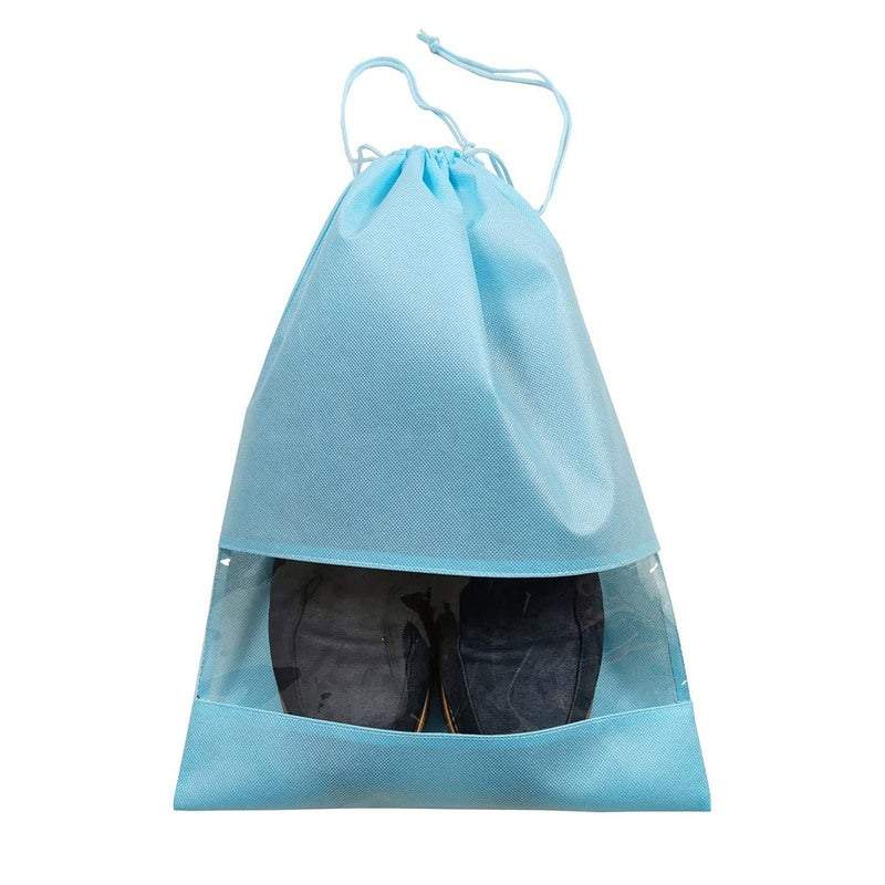 Shoe Organisers 10Pcs Drawstring Storage Bag With See Through