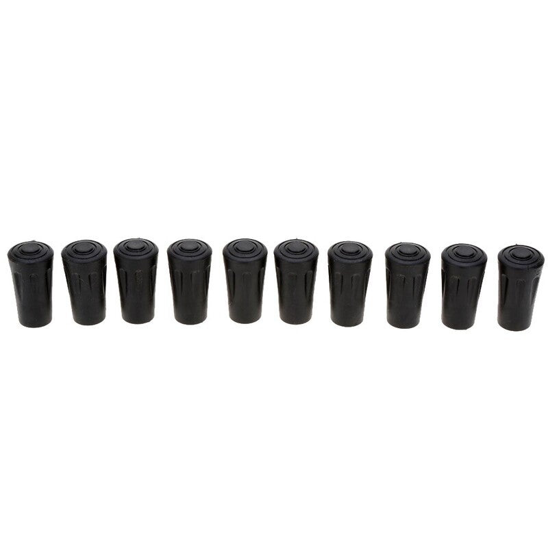 10Pcs Hiking Pole Replacement Tips Trekking Protectors