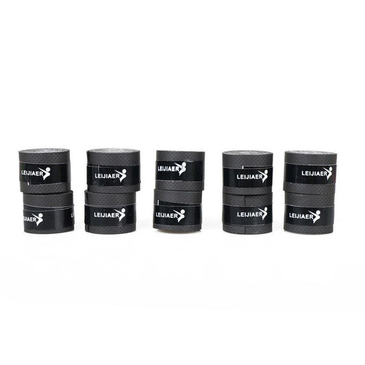 10Pcs Lot Tennis Racket Grip Tape Black