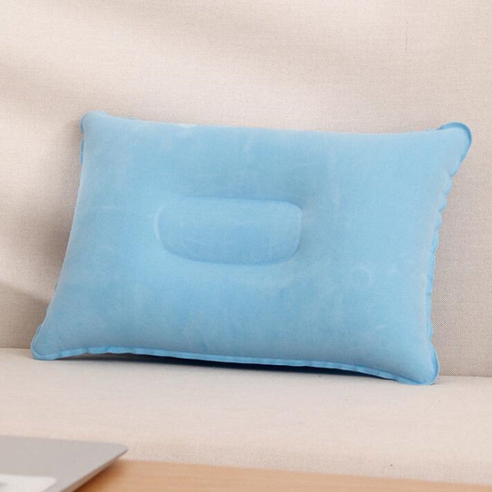 10Pcs Table Ultralight Inflatable Pvc Nylon Air Pillow Sleep Cushion Travel Tour Bedroom Hiking Beach Car Plane Head Res