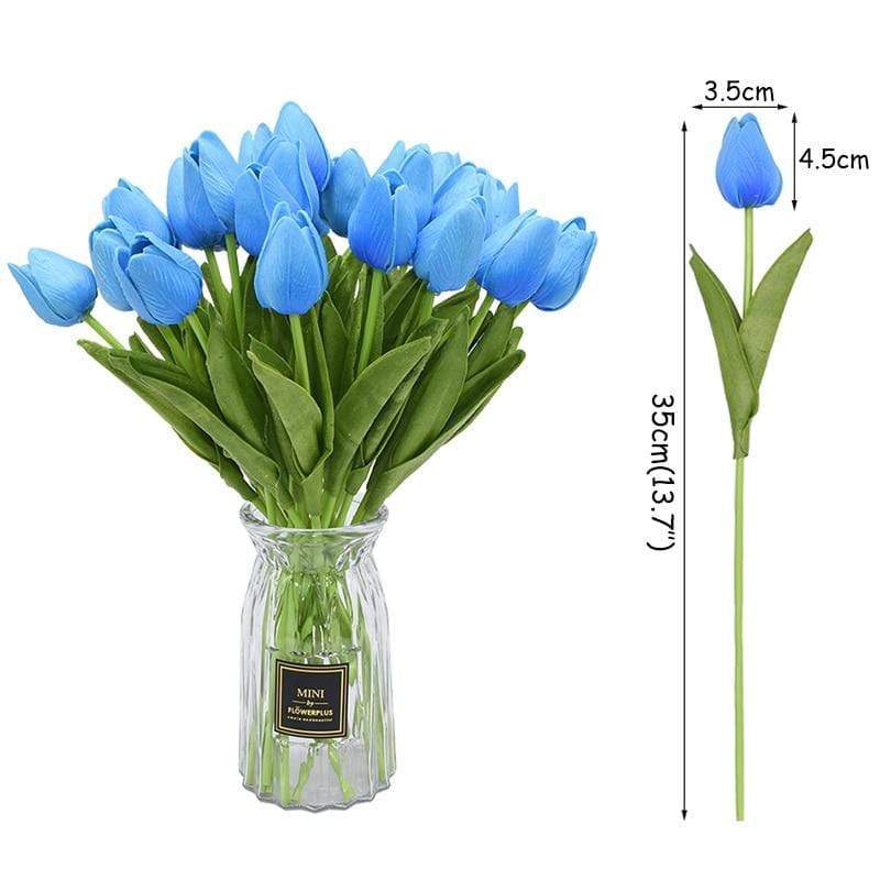 Colourful Tulips Artificial Flowers Decor