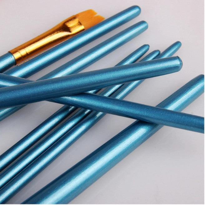 10Pcs Miniature Detail Paint Brush Set Quality Nylon Soft Finest Brushespen For Oil Drawing Acrylic Watercolor Model Air