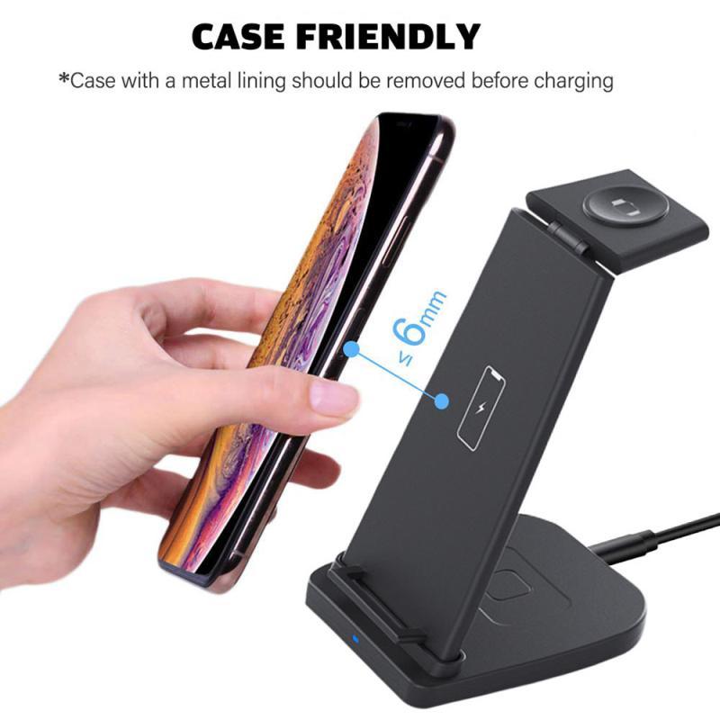 Charging Usb 3 In 1 Multi Function Wireless Charger For Apple Mobile Phone Headset Watch