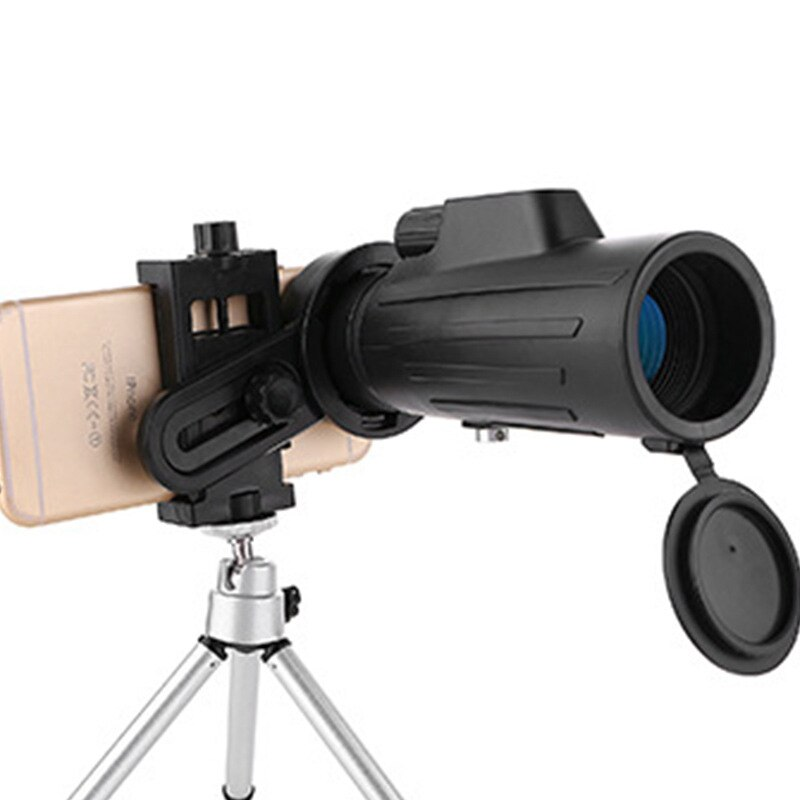 10X42 Mini Monocular Telescope Spyglass Night Vision For Travel Hunting Camping