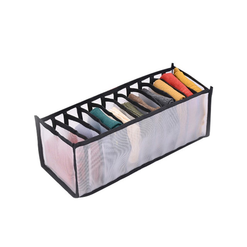 11 Grid Closet Organizer For Underwear Socks Divider Storage Compartment