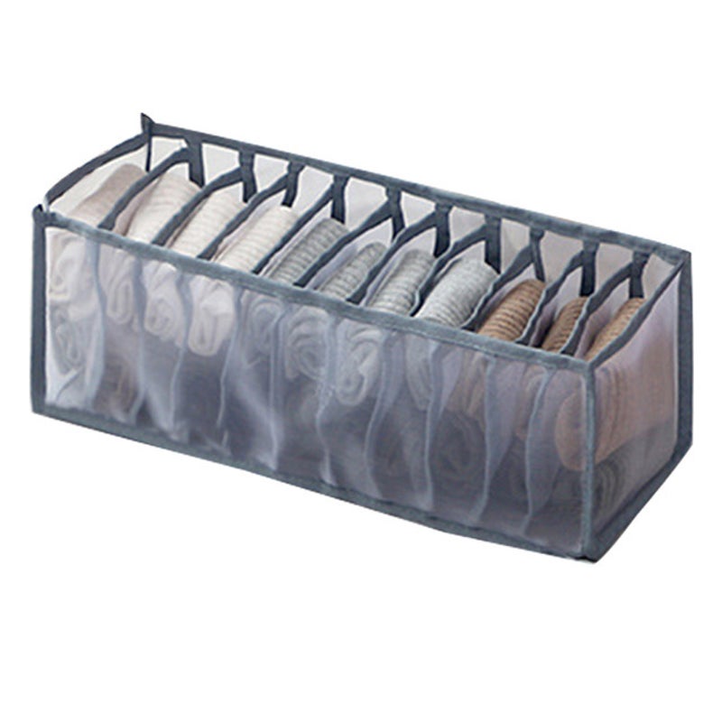 11 Grid Closet Organizer For Underwear Socks Divider Storage Compartment