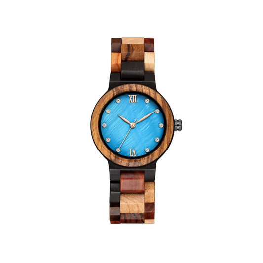 Veile Studios 1103 Watch Female Pearl Shell Color Set Simple Fashion Band