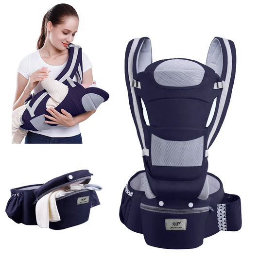 Newborn Ergonomic Baby Carrier Backpack Infant Hipseat Front Facing Kangaroo Wrap Sling Travel