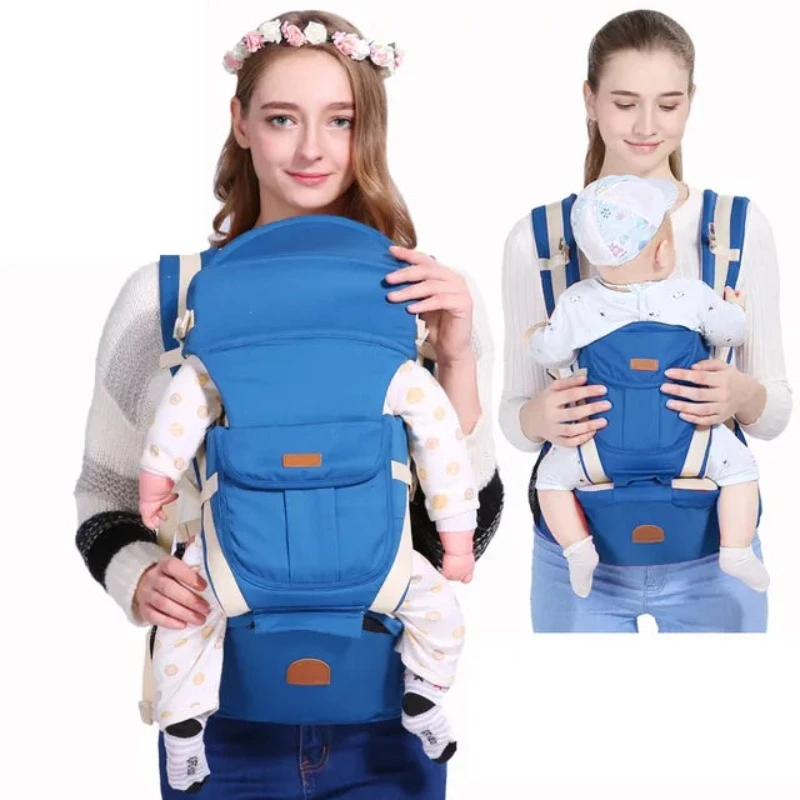 Newborn Ergonomic Baby Carrier Backpack Infant Hipseat Front Facing Kangaroo Wrap Sling Travel